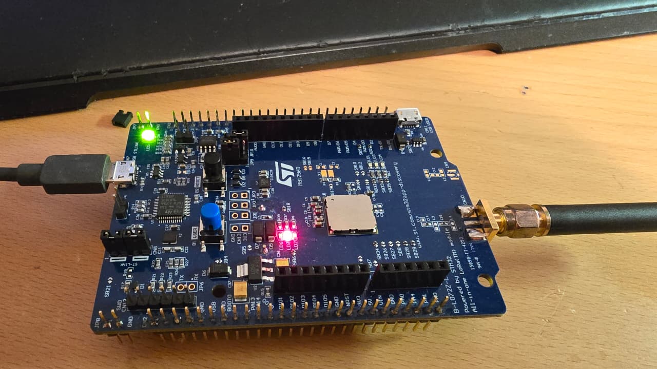Embedded electronics test setup